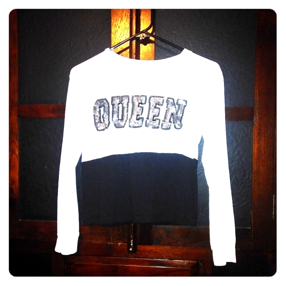 Women's long sleeve on fire shirt